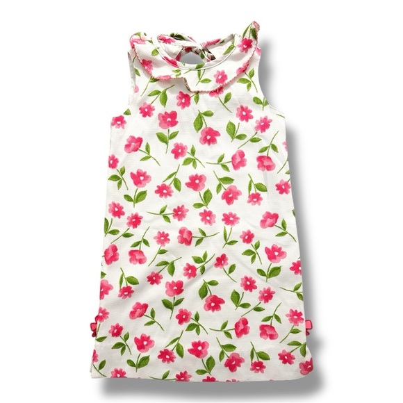 Florence Eisman | Floral Print Appliqué Dress (5)  🌺 - Picture 1 of 6